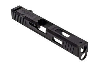 The Primary Machine Glock 17 slide gen 4 features the UCC V3 weight reducing cuts